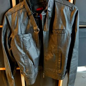 Faux Leather Jacket